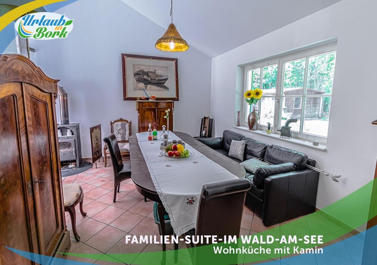 Familien-Suite-Im-Wald-Am-See Bork Экстерьер фото