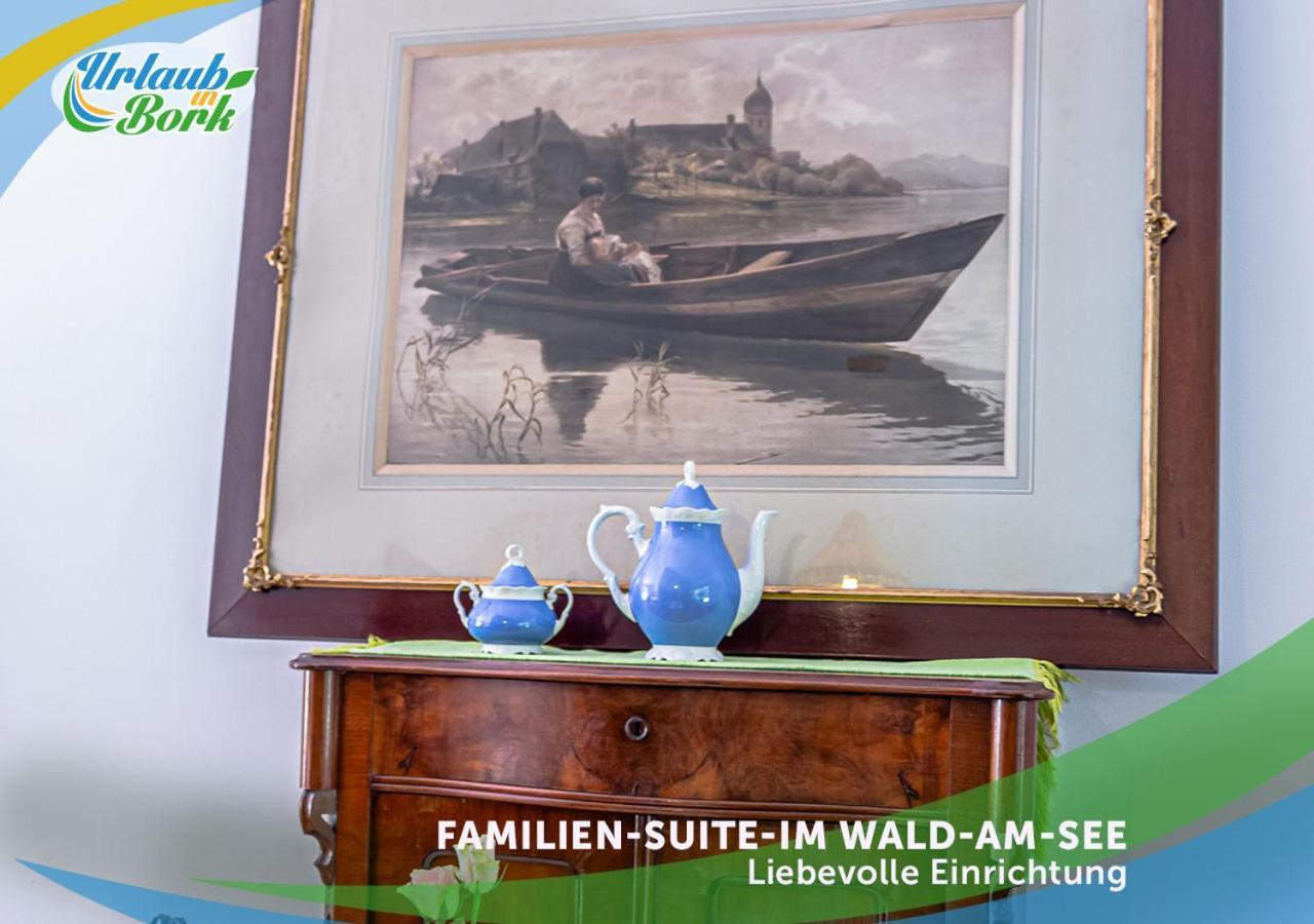 Familien-Suite-Im-Wald-Am-See Bork Экстерьер фото