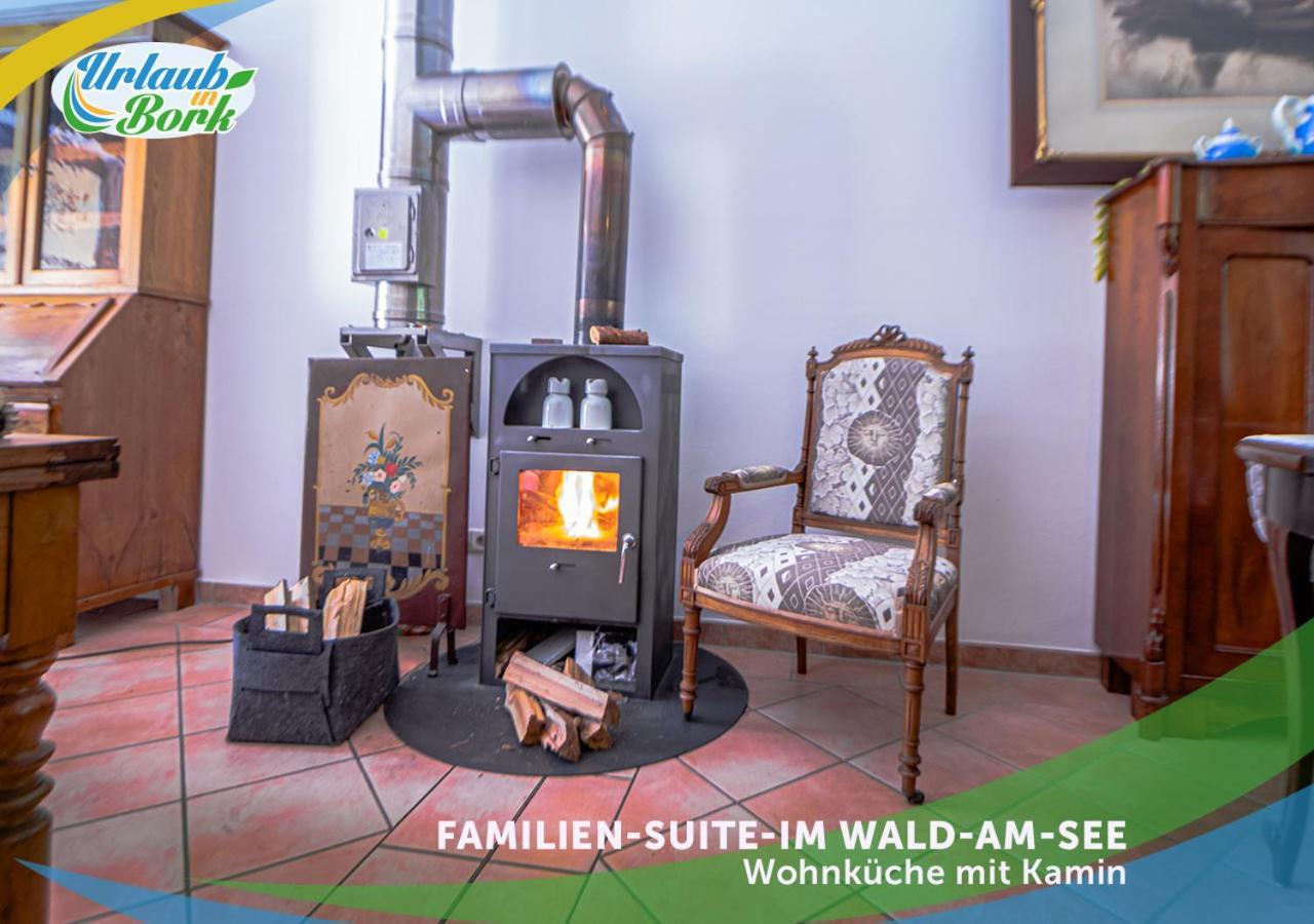 Familien-Suite-Im-Wald-Am-See Bork Экстерьер фото